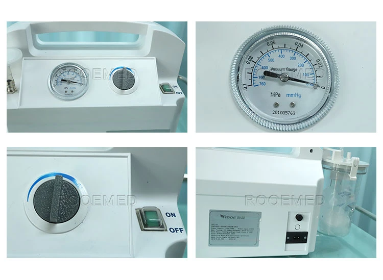 Manufacturer Price Hand-Held Electric Operating Room Machine Portable Phlegm Suction Unit with Low Noise No Oil