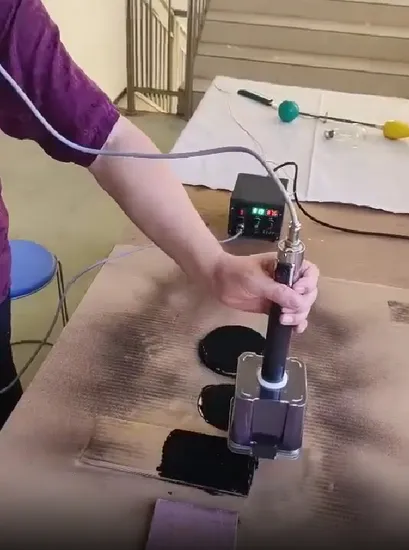 Small Package Handheld Electrostatic Flocking Unit