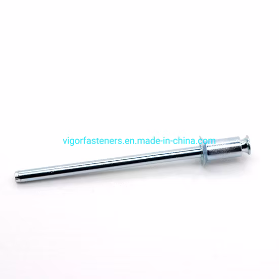 Galvanized Countersunk Head Blind Rivet Steel Rivet Blind Pop Rivet Zinc Plated Self Piercing Rivet