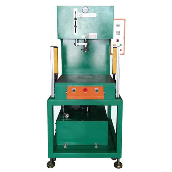 Accurate Gold Logo Embossing Machine with Efficient Riveting Capabilities 