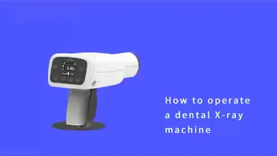 CE ISO Newest Model Handheld Portable Dental X Ray Equipment Unit 