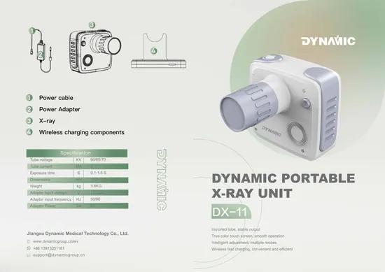 Handheld Wireless Portable Dental Xray Unit for Tooth Images 