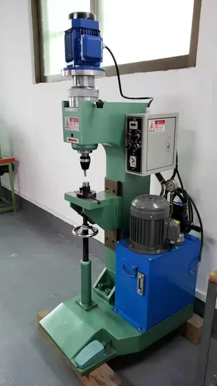 Automatic Hydraulic Lining Clutch Orbital Riveting Machine for Chain 