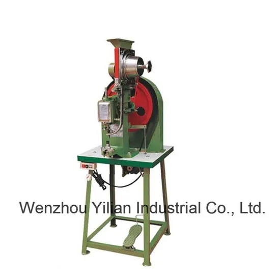 High Efficiency Safety Widely Used Automatic Eyelet Riveting Machine 