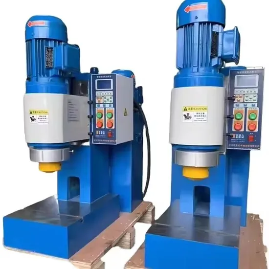 Car Disc Parts Manufacturer Hydraulic Riveting Machines for Brake Pads Production 